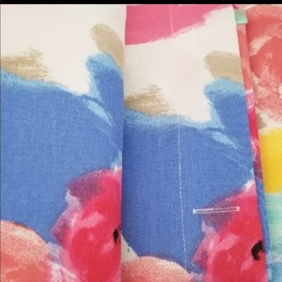 Kate Spade PaintBall Floral Shower Curtain - Picture 4 of 4